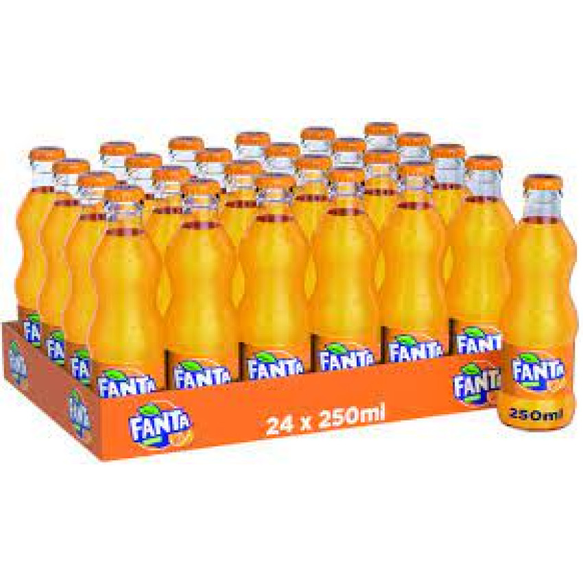FANTA Orange 1x24x250ML